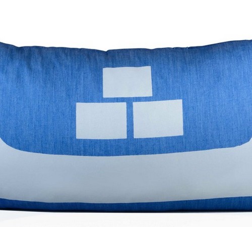 Blue Pillow for Home