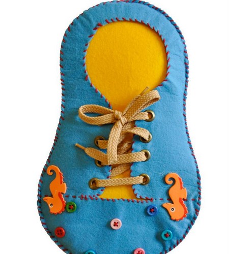 Blue Shoe Toy