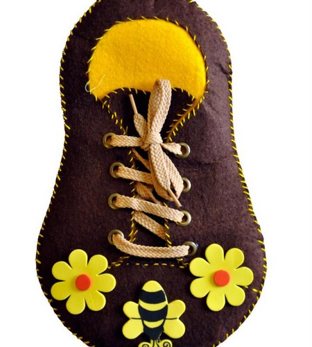 Dark Brown Shoe Toy