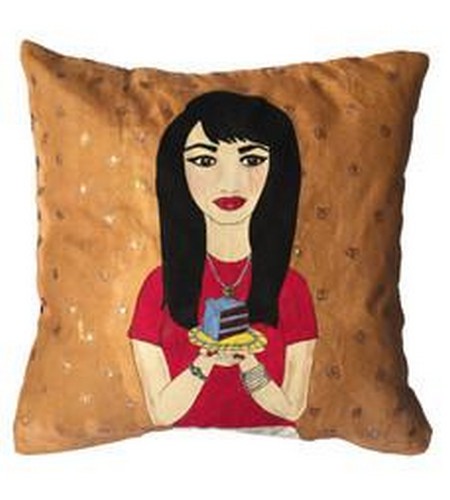 Girl Pillow for Women