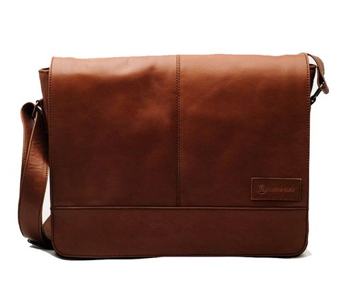 Leather Shoulder Bag for Men