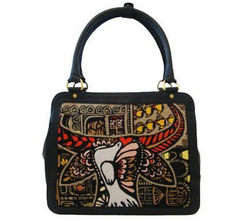 Hand Made Bag - Black Eagle