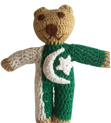 Pakistan Flag Teady Toy